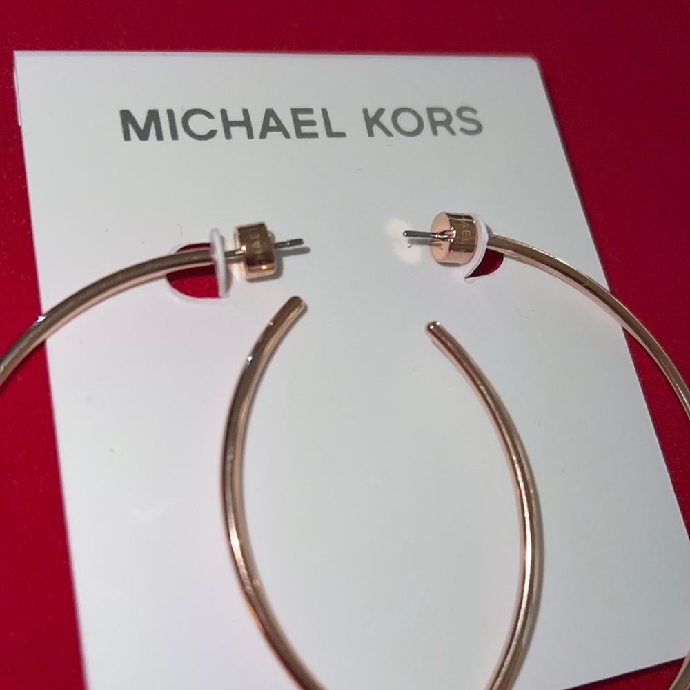 Michael Kors - Hoop Earrings (NWT) - Picture 2 of 4